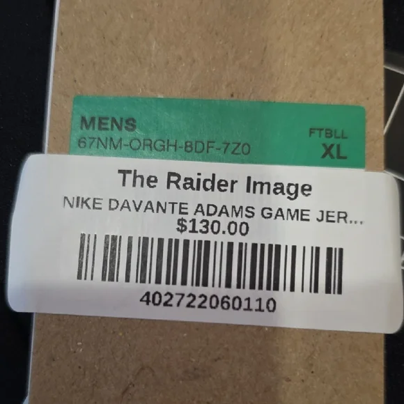 Nike NFL Black On Field Las Vegas Raiders Jersey - Picture 6 of 8
